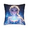 Elsa Frozens Pillowcase Printing Polyester Cushion Cover Decorative  Throw Pillow Case Cover Home Square 40X40cm