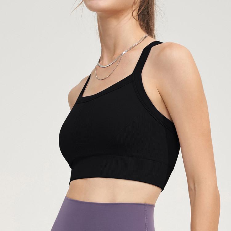 

KELICOPY Бесшовный топ для йоги с цветными блоками Large