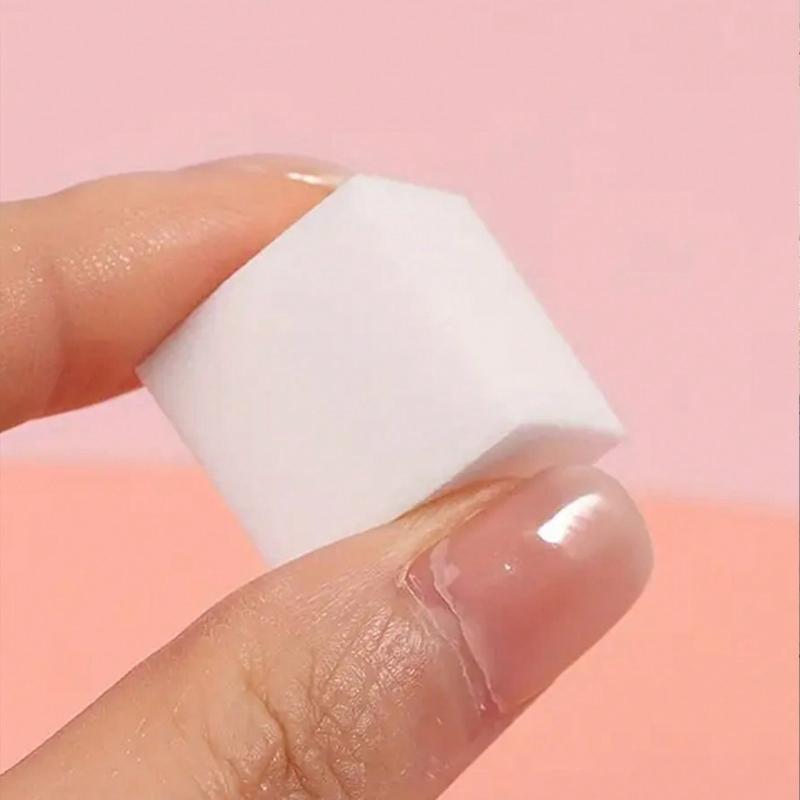 1 Nail Sponge Clip And 50 Sponge Applicators Set Gold And Silver Sponge Clip Manicure Grabbing Sponge Tools For Nail Polish Cosmetic Application