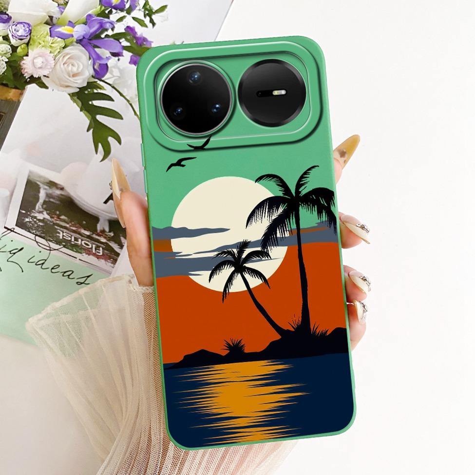For Huawei Nova 15 Pro Case Cover Cute Luxury Fashion Flowers Cool Painted Silicone Casing For Huawei KLE-AL00U