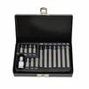AW Tools 1/2 Black Line Torx Bits Set (Pack of 15)