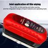 A03Z-Glass Cleaning Board Glass Oil Film Remover For Car, Glass Coating For Windshield Force Removal (1Pc Red&2Pc Cleaner)