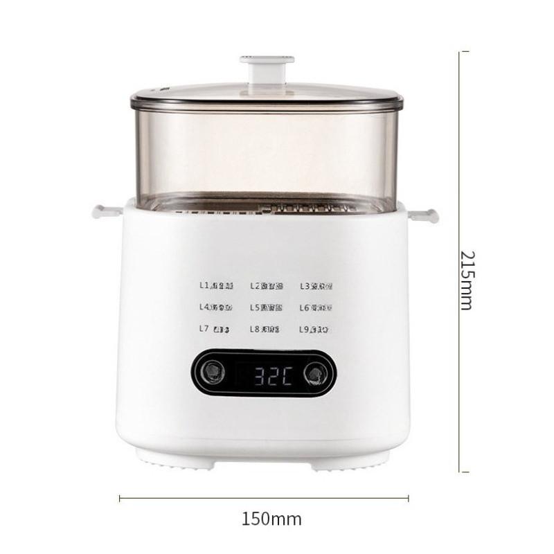 Breakfast Machine Double Layer Multi Functional Home Mini Egg Cooking Machine Smart Electric Egg Cooker