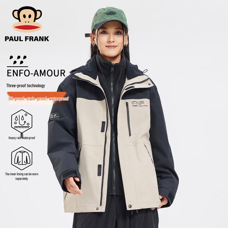 Зимняя уличная куртка Paul Frank 3-в-1 со съемной подкладкой M