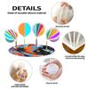 Split Cup For Paint Pouring Reusable Fluid Art Split Cup Silicone Split Pouring Cup With Dividers For Acrylic Paint Resin DIY
