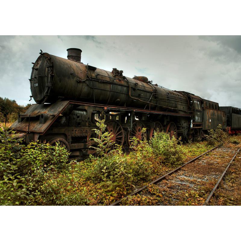 Classic Steam Train Wall Art - Bedroom, Bar, Dorm, or Study Decor
