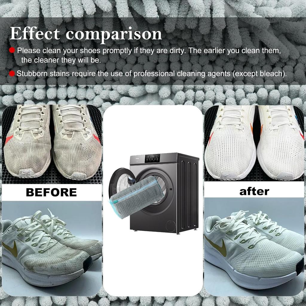 1Pcs Shoe Washing Machine Bag Sneaker Cleaning Laundry Shoe Bag For Washer Dryer Reusable Shoe Washing Bag Shoe Washing Machine