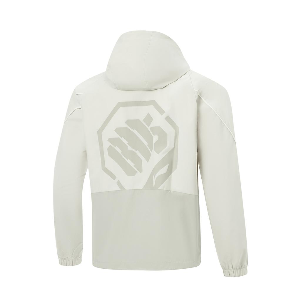 Li Ning Basketball Series Letter Zipper Hoodie Versatile Sports Windbreaker Men outerwear AFDW033-1