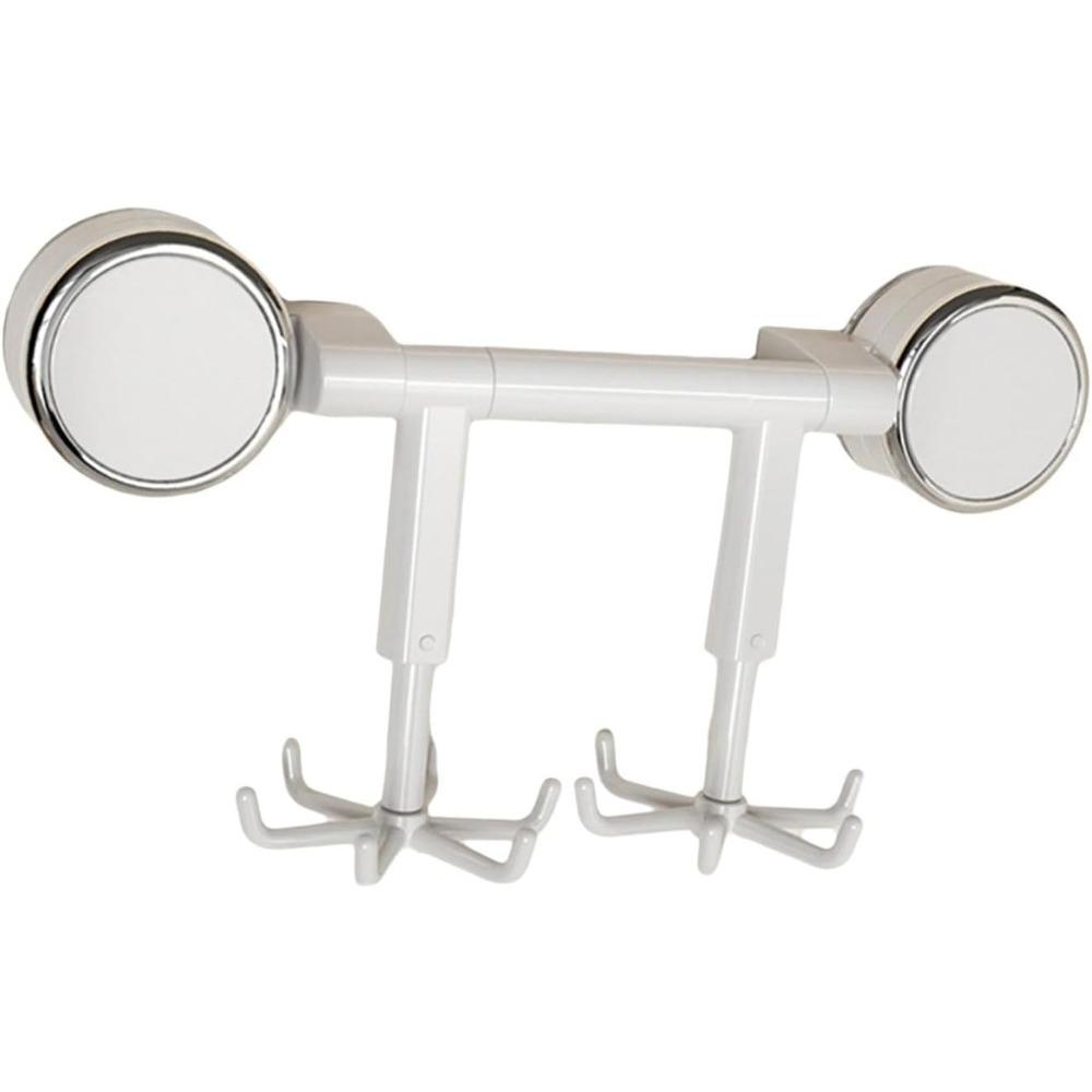 Кухонная присоска вращающийся крючок неперфорированная настенная полка для хранения посуды лопатки держателя ложки 12 claws белый 980₽