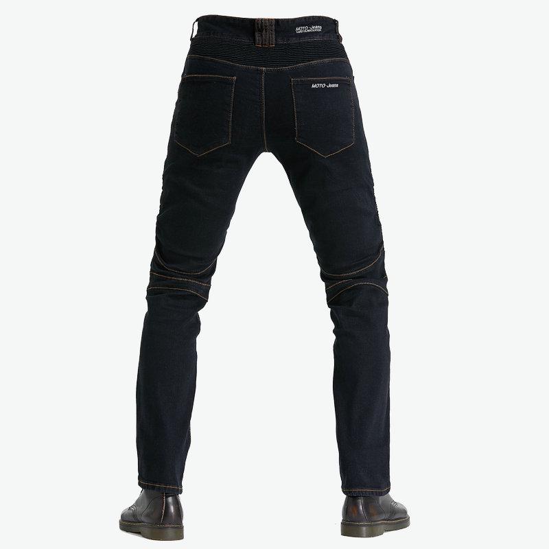 Men's Retro Stretch Motorcycle Jeans – Fall-Proof, Straight-Leg Riding Pants