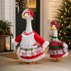 Porch Christmas Clothing Set, Costume for Outdoor Yard Decoration, Festive Holiday Display