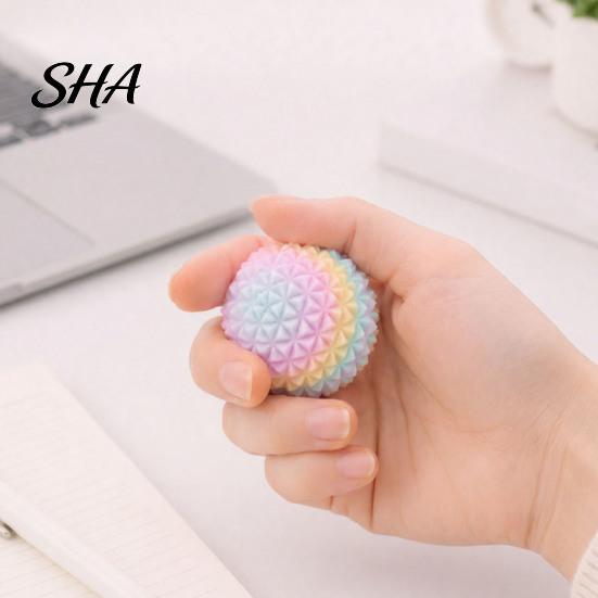 PLA Fidget Ball 3D Printed Rotatable Spiky Ball, Mini Textured for Focus Aid Toy Stress Relief, Portable Decompression Twisting Desk Finger