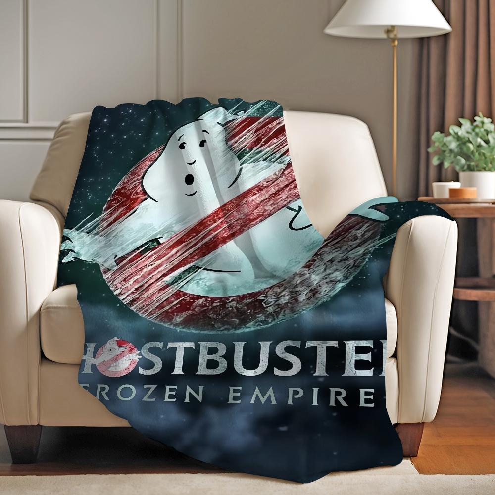 Classic Film G-Ghostbusters-S Cool Blanket Warm Soft Suitable For Bedroom Sofa Bed Living Room Office Travel Camping Gifts
