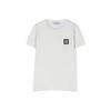 Logo Crew Neck T-Shirt Kids Tops Gray White 781620748-V0061