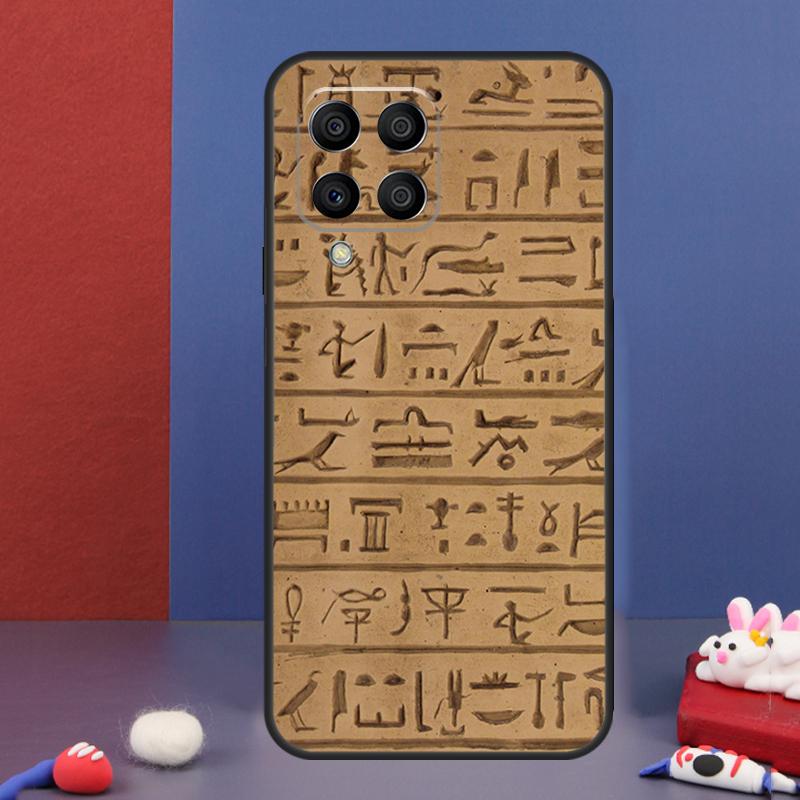 

Egyptian Hieroglyphics Case For Samsung Galaxy M31 M21 M11 M13 M54 M34 M14 M56 M36 M16 M53 M32 M52 M35 M55 M15 M06 Samsung M16