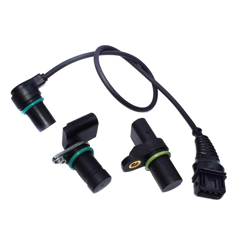 Intake Exhaust Cam Camshaft Crankshaft Position Sensor Set For BMW X3 X5 330Ci 12147539165 12147518628 12141709616