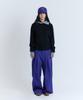 PARADIGMFILM [Ep.03] Slant High-Neck Hooded Knit (Black)