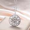 Colar Pingente Pentagrama do Tetragrammaton Nó Celta Triquetra para Mulheres Homens Talismã Wiccan Amuleto Pagão Presentes