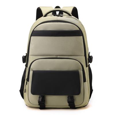 Herbst Trendige Koreanische Version Herren Großraum, Einfache Pendler Computertasche, Zhongsheng Schultasche, Vielseitiger Rucksack