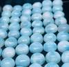 Natuurlijke Larimar Ovaal Cabochon | Hemelsblauwe Larimar Losse Edelsteen | Caribische Blauwe Steen voor Sieraden Maken