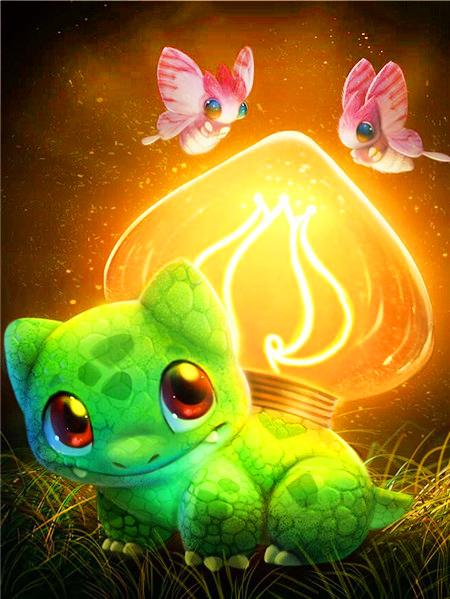 Diamond Painting Kit Cake Animal Food Full Square/round Embroidery Mosaic Dragon Rabbit Cross Stitch Home Decor