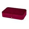 Bracelet Earrings Velvet Jewelry Holder Rings Necklace Jewelry Storage Case  Travel