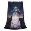 JuL C'est Pas Des Lols Fleece Throw Blankets French Rapper Blankets for Bed Travel Lightweight Bedroom Quilt