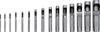 Leather Punches, Set of 15 / YT-3591 / YATO