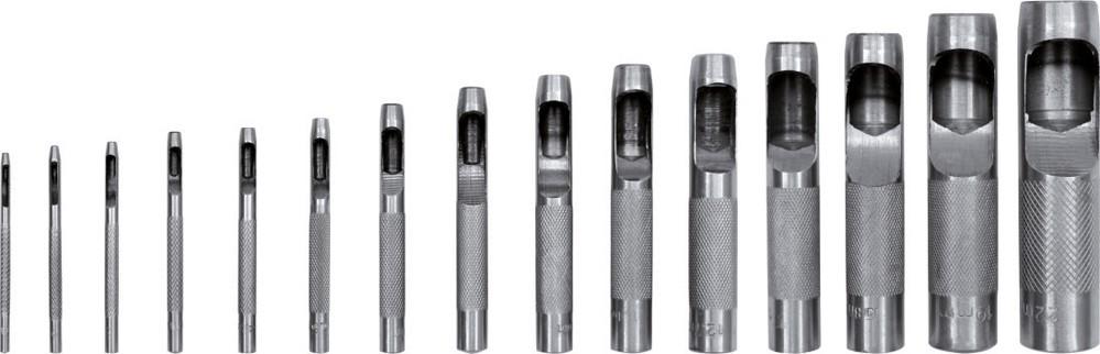 Leather Punches, Set of 15 / YT-3591 / YATO