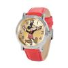 Disney Mickey Mouse Adult Vintage Jointed Needle Analog Quartz Watch Red Watch.