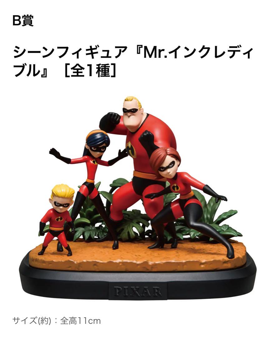 

[USED] Pixar Ichiban Kuji B Prize Mr. Incredible Figure