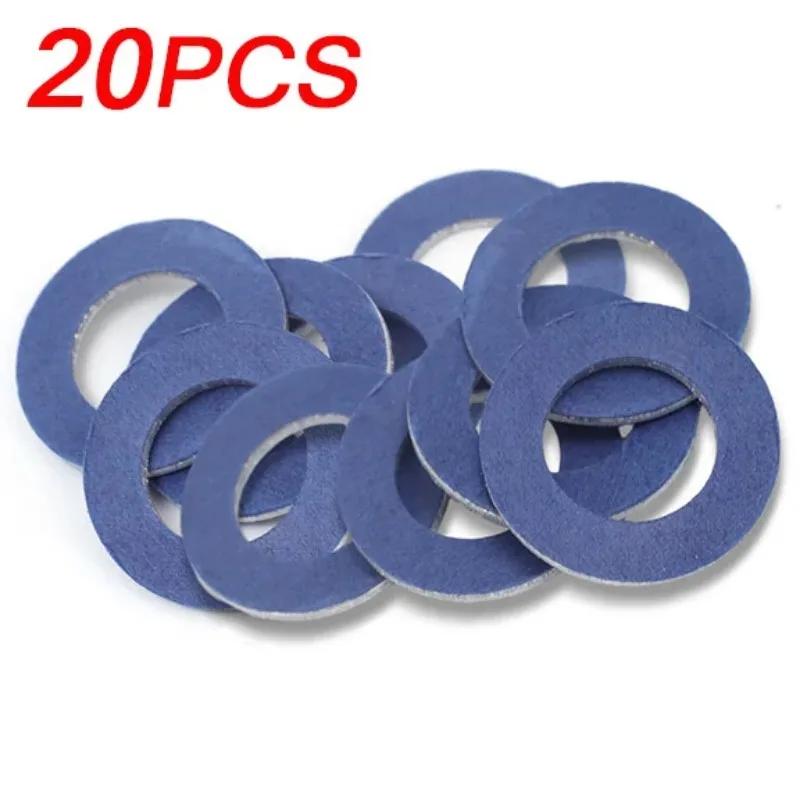 Screw Gasket Oil Drain Sump Plug Washers Hole for Toyota OE90430-12031 12mm Aluminum Accessories Seal Gasket Engine Parts