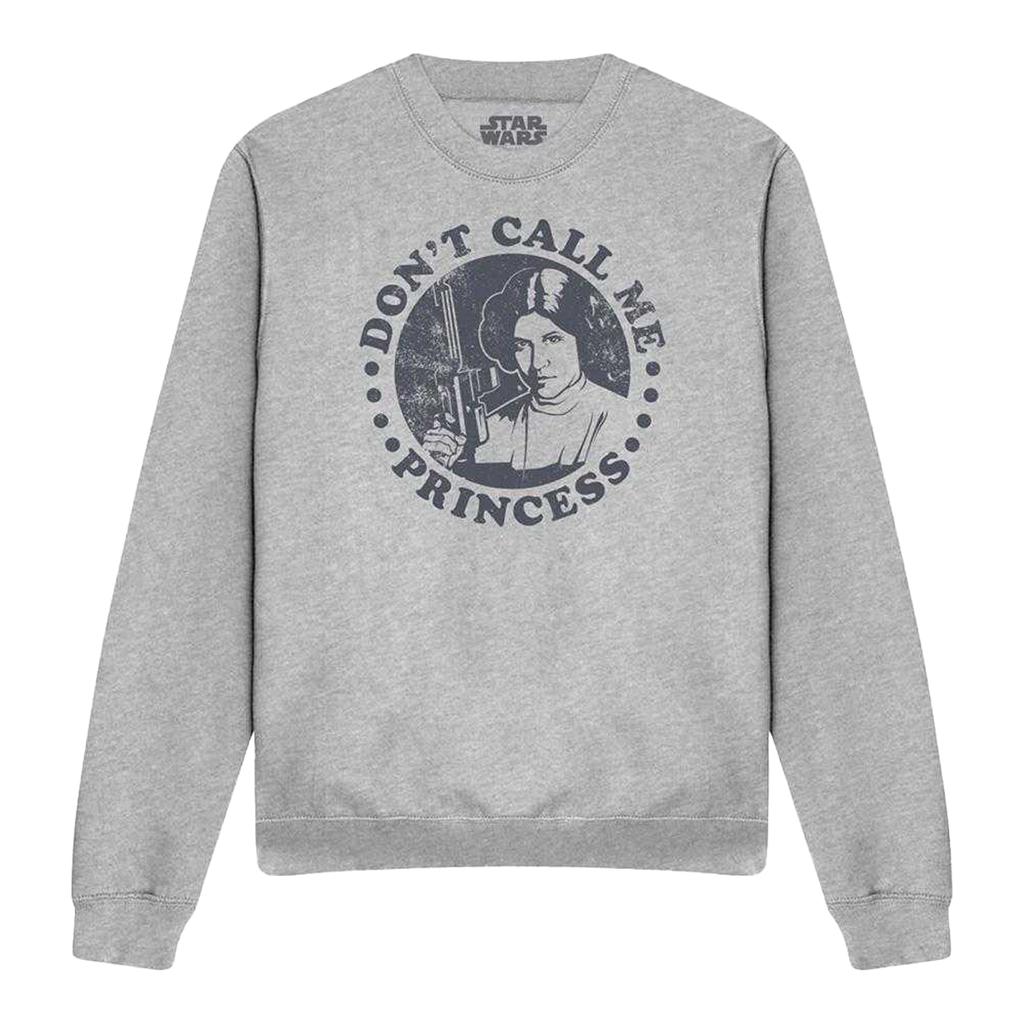 STAR WARS Womens/Ladies DonÂ´t Call Me Princess Leia Sweatshirt