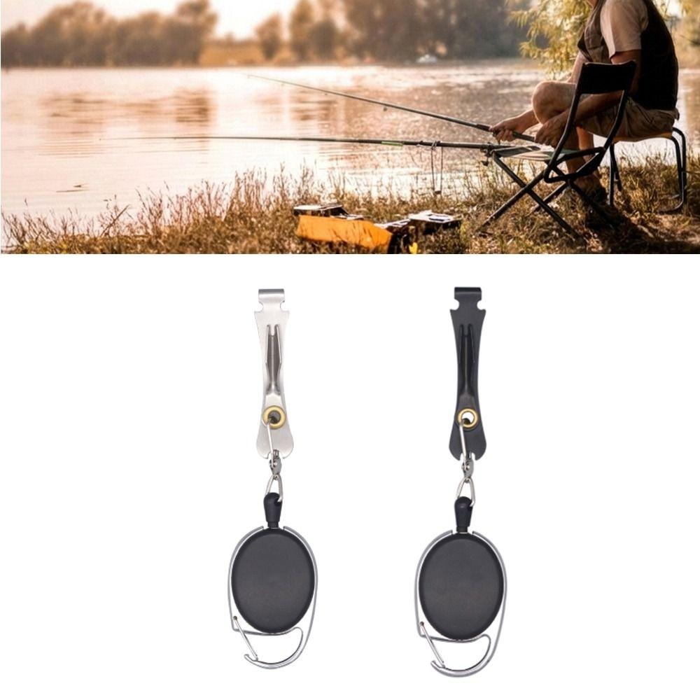 2PCS 4 in 1 Fly Fishing Knot Tool Quick Fast Tying Fishing Nipper  Fly Fishing