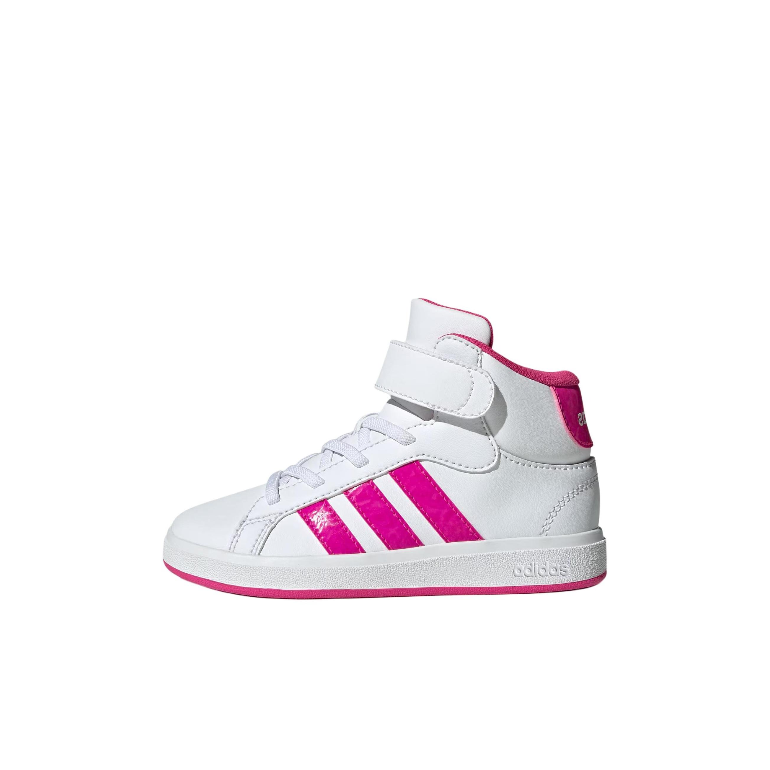 

Adidas Grand Court Mid Модные Удобные Детские Кроссовки Детские Кроссовки Белые JR0806 30½
