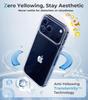Crystal Clear Anti-Yellowing Transparent Phone Case for iPhone 17 Pro Max 17 Air 16 Pro 15 14 13 12 11 Shockproof Bumper Cover