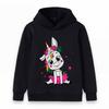 Kids Girls Boys Cute Unicorn Print Hoodie Casual Long Sleeve Pullover Sweatshirt with Pink Star Floral Cartoon Pattern for Children