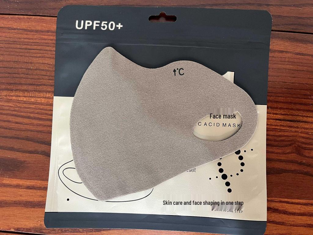 Women's Summer Ice Silk UV Protection Face Mask - Breathable, Cool, Thin, Outdoor Cycling Sunshade