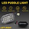 LED Side Mirror Puddle Lights For 03-06 Escalade Sierra Silverado Suburban Tahoe