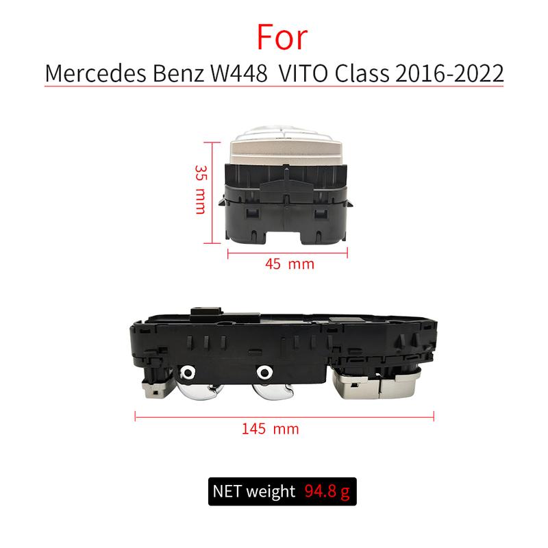 For Benz  W447 W448 Car Electric Power Master Window Switch Replacement For Mercedes VITO Class V260 4475450413 4479054203