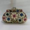 2026 Skull Evening Clutch Bag With Rhinestone Embellishment Lightweight Luxury Handheld Purse Formal Events