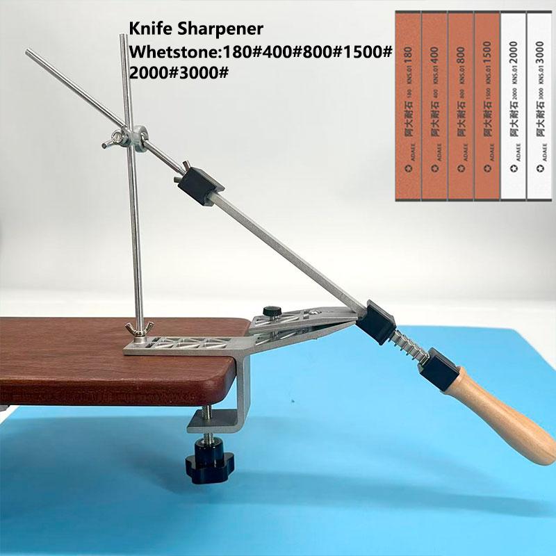 Angle Fixed Knife Sharpener Professional Sharpening Stone Kitchen Grinding System Honing Diamond Grinder Woodwork Tool Whetstone