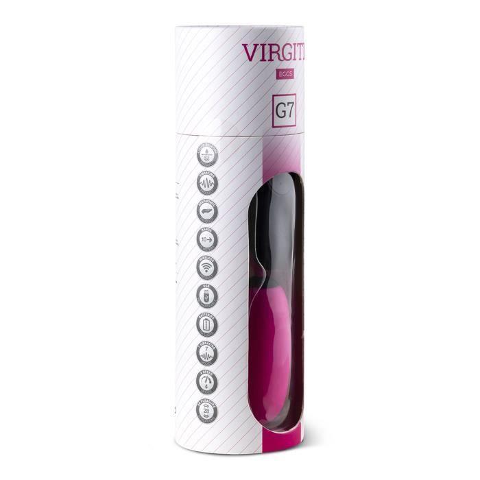 Masturbateur pour hommes - Virgite - G7 - Rechargeable - 7 modes de vibration - Rose