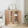 VidaXL Buffets 2 pcs 31,5x34x75 cm Bois massif de pin