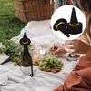 10pcs Wine Bottle Decor Mini Felt Witch Hats 4 Color DIY Wine Bottle Witch Hats Props Party Decoration Wine Bottle Topper