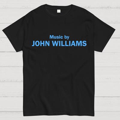 Music By John Williams Unisex 100% Cotton Geek T-shirt