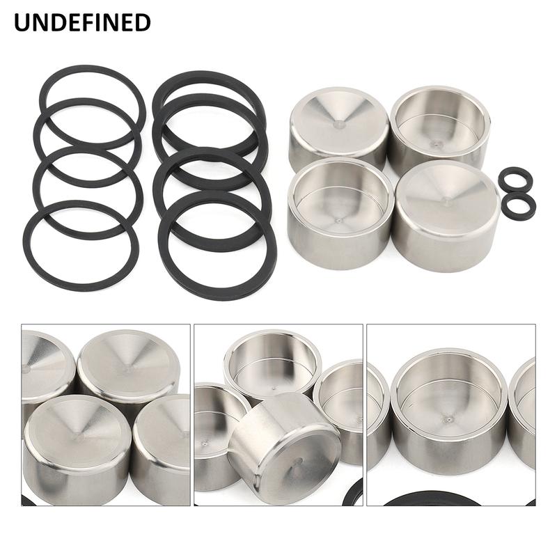 Front/Rear Brake Caliper Rebuild Kit 44313-00 for Harley Sportster XL Dyna Softail Touring Road King Electra Road Street Glide