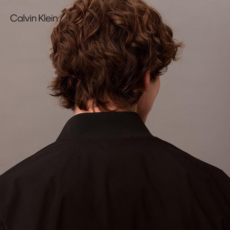 Calvin Klein Jeans Men's Classic Baseball Collar Bomber Jacket