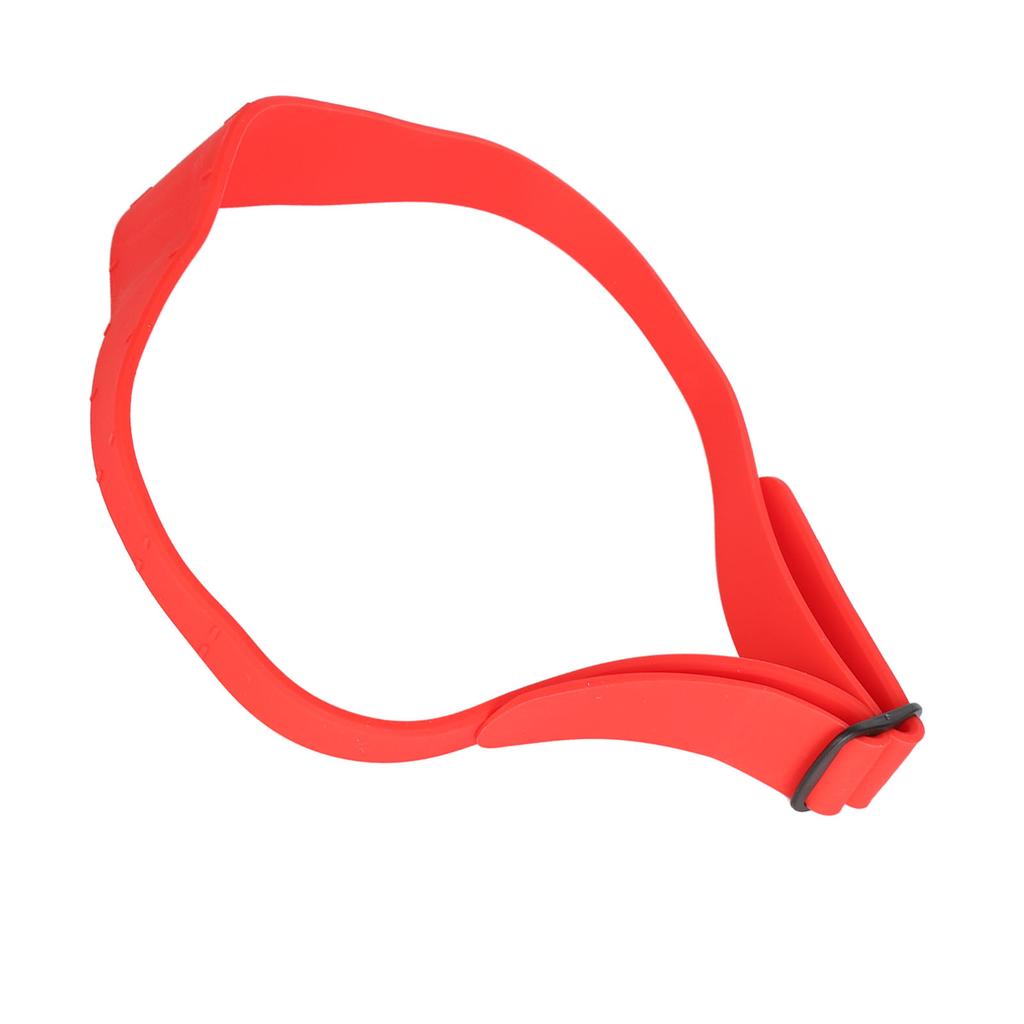 Neck Hair Guide DIY Silicone Neckline Template Stencil for Neckline Haircuts Hair Trimming Red