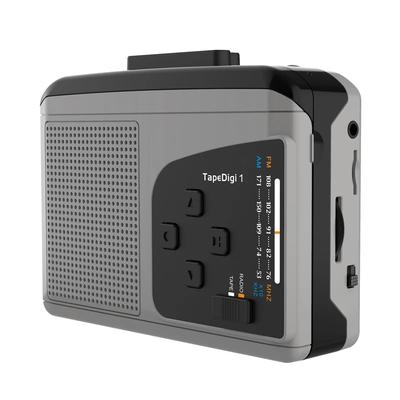 EZ234 Reproductor Walkman de Cassette a Cinta Convertidor a MP3 con Altavoz Radio AM/FM Grabadora de Cassette a Tarjeta TF Tarjeta de Captura de Audio